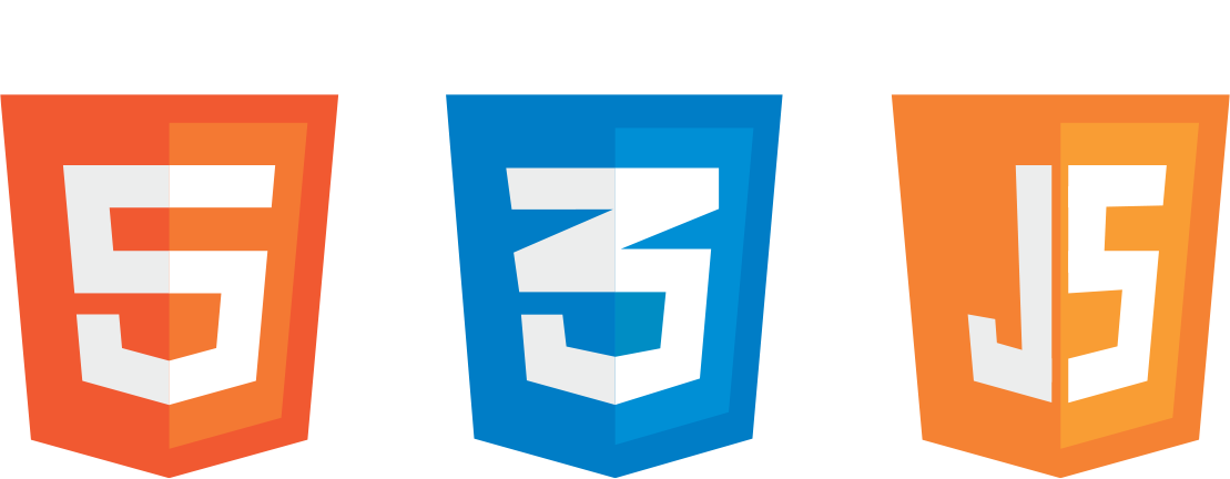 html css and javascript logo html5 css3 js