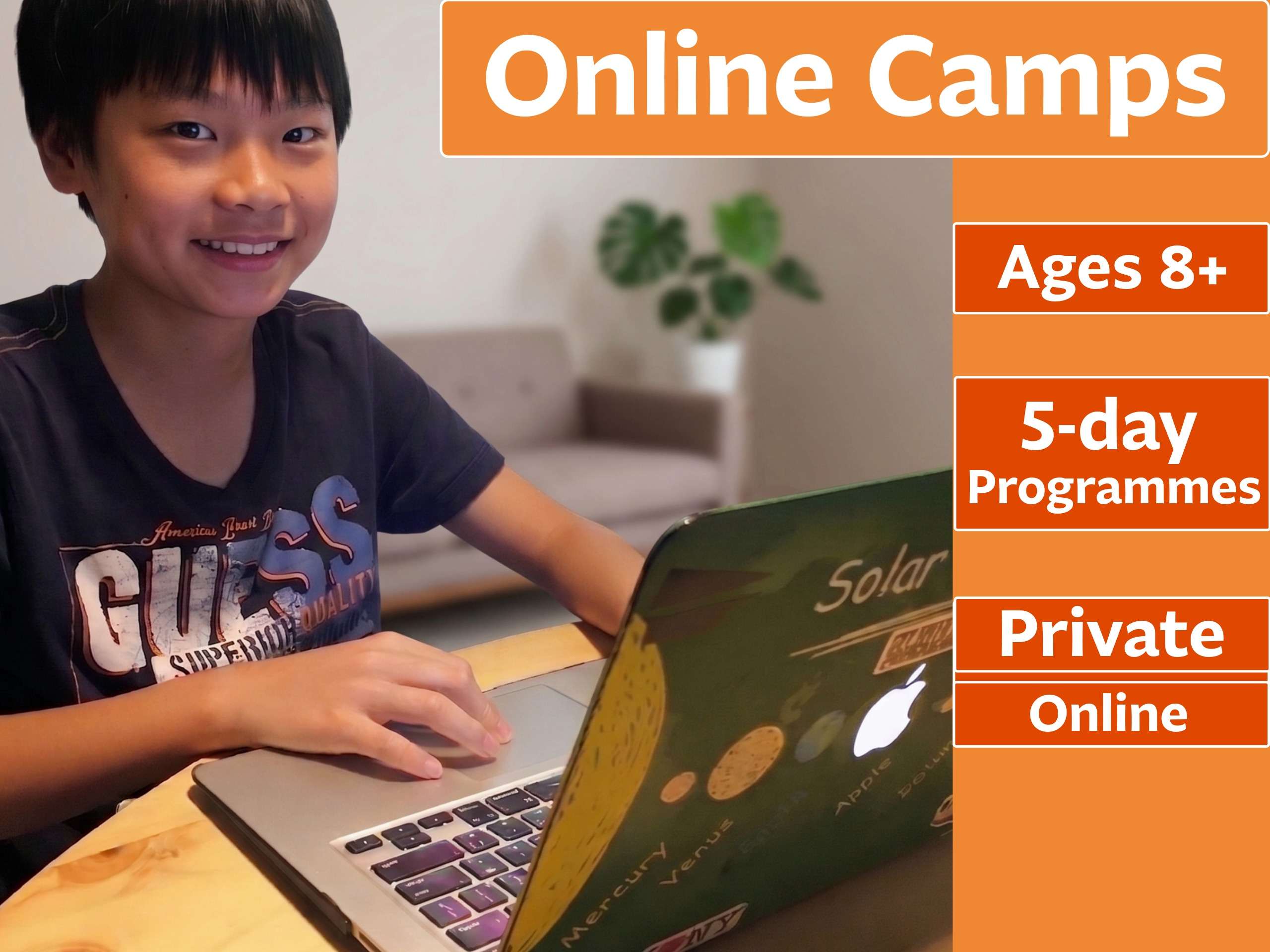 Online coding and AI summer camp for kids in Hong Kong — private 1-on-1 lessons via Zoom